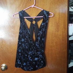 Opened back dressy Top